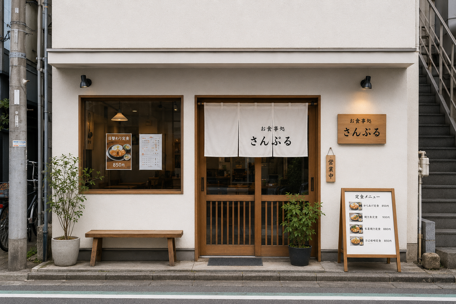 お食事処さんぷる