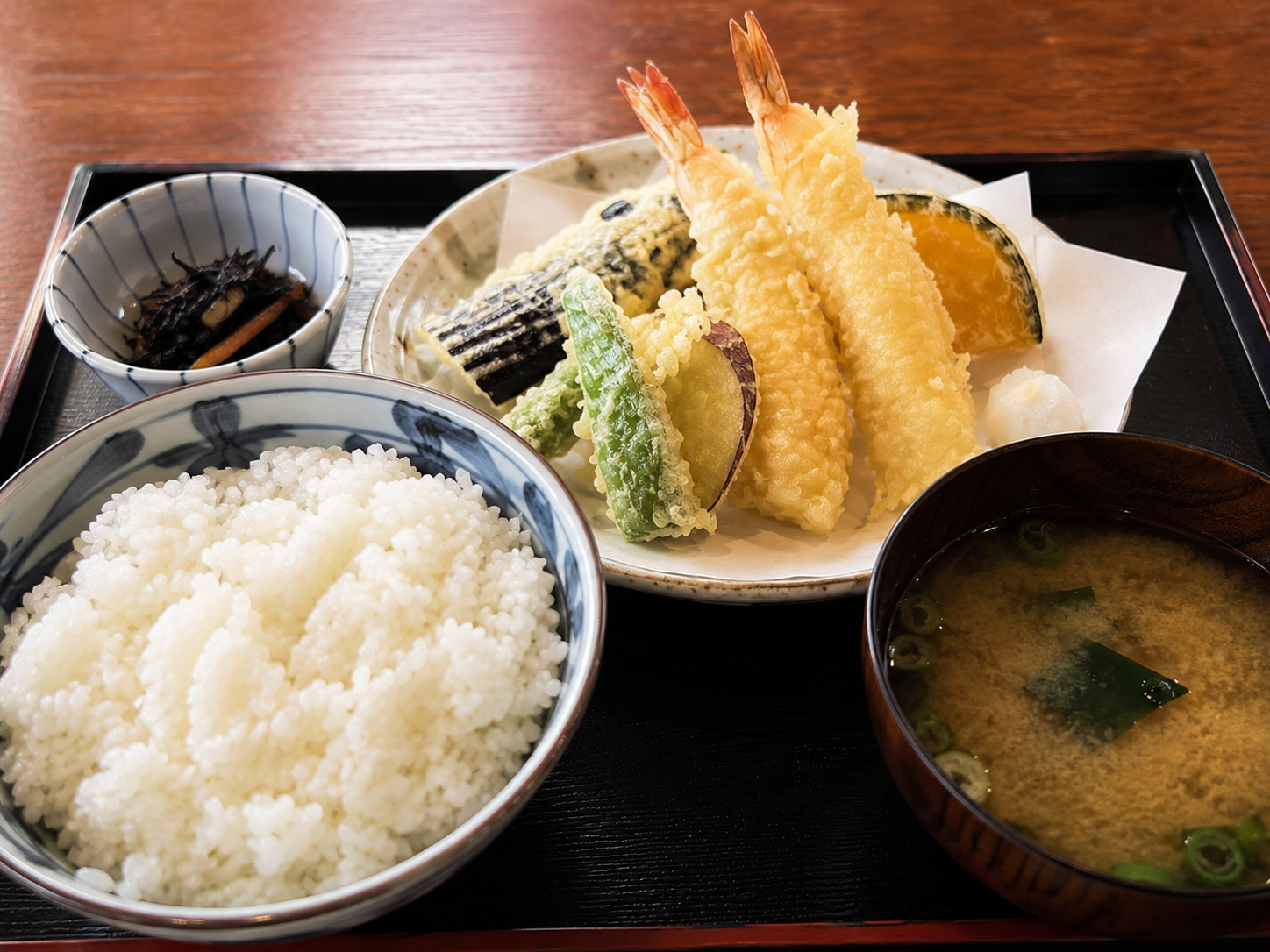 天ぷら定食